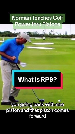 Greg Norman teaches his golf swing power source #golftok #magswinggolf #golflife #fyp