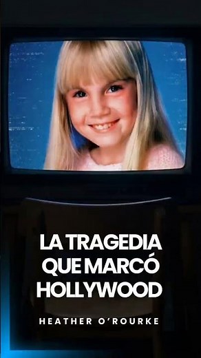 The strange death of Heather O'Rourke (Carol Anne) from Poltergeist 📺