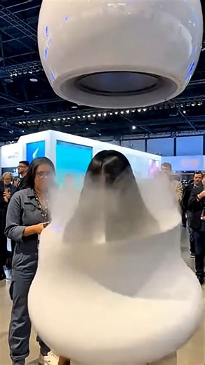 This Dubai Al Salon Robot Is FROM THE FUTURE Instant Curl Machine 4.0 Must-See! #robohelp #robotlove