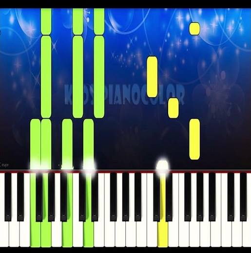 The Stretching and Exercise Song - Cocomelon | Piano