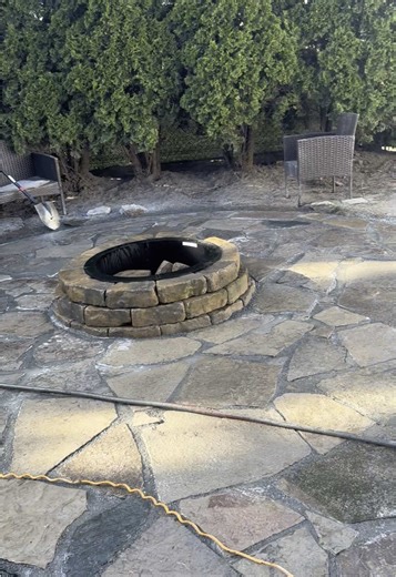 Finalizing Our Flagstone Walkway and Fire Pit
