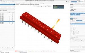 【封装库简介】145. DS1015系列1.27mm间距Micro Match连接器PCB封装库