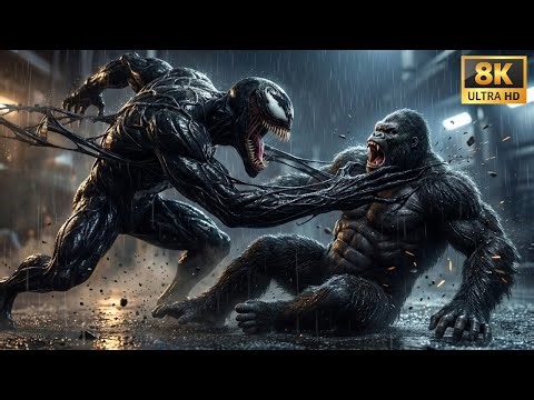 VENOM Attacks the City | KING KONG Saves Earth | Full Cinematic Monster Film