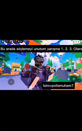 YARIŞMAAAAAAA #keşfet #roblox #ytdayibenionecikarnolur