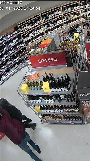 Thief caught red-handed