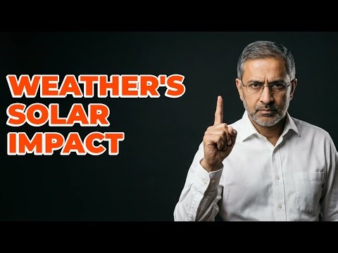 What Weather Conditions Impact Solar Photovoltaic Module Efficiency?