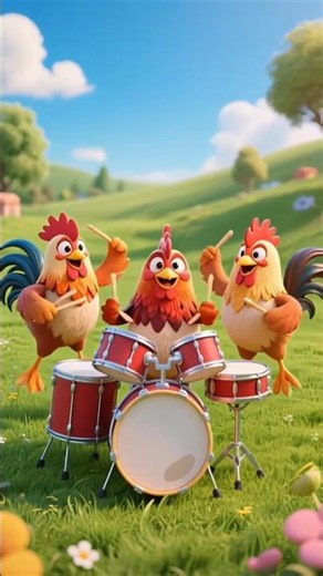 🐔 Murga Murgi Ka Funny Dance 😂 | AI Cartoon Video for Kids | Tones