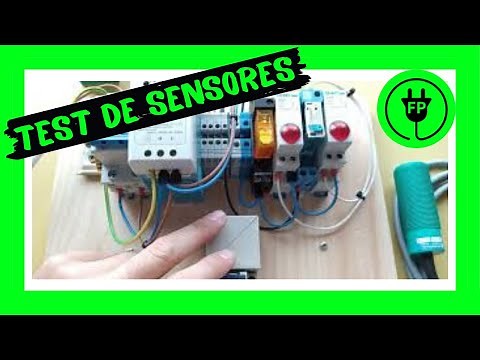 #3/3 Pruebas o TEST de SENSORES INDUCTIVOS
