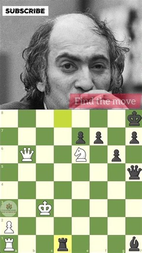 😈🔥Mikhail Tal CRUSHES this challenging Amazing puzzle! 🤯 Checkmate in just TWO⚡| Chess gameplay🧩♟️