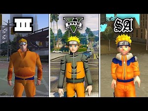 Así han EVOLUCIONADO los MODS de NARUTO en la saga GTA