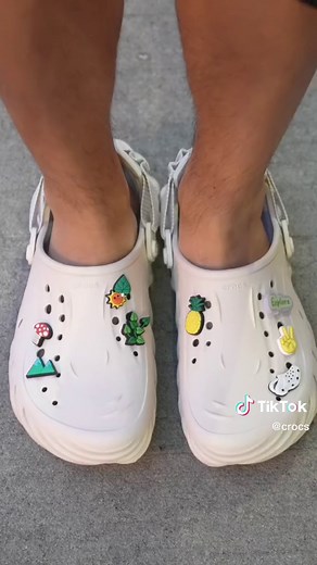 Can we get a little commotion for the new Echo collection?! #NewAtCrocs​ #Crocs #CrocTok #Unboxing #Shoes