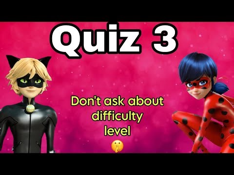 Test ur inner Miraculous Fan to answer the Hardest quiz ever 🤫