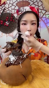 16K views · 527 reactions | Asmr Big Chocolate Mochi Tapioca #reels #fbreels #reelsfb #kawaii #mukbang #satisfyingvideo #asmrvideo #asmrsounds #creamcake #chocolatecake #MochiDonuts | Chi-Chi Asmr | Facebook