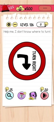 brain test 126 || brain test level 126