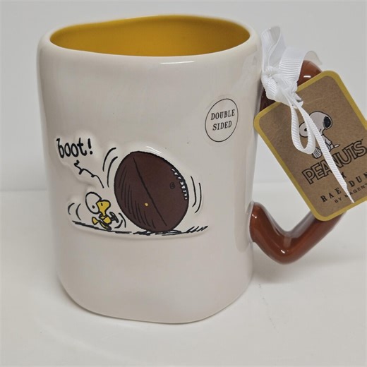 Rae Dunn "touch Down" Woodstock - Peanuts Mug Coffee Cup - Etsy
