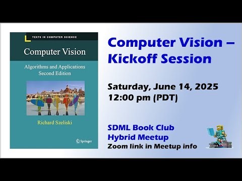 Computer Vision -- Kickoff Session