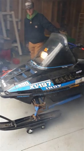 1990 Polaris Indy 500 Snowmobile | Snowy Range Snowmobile Club