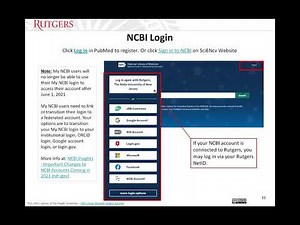 Using My Bibliography and ORCID in SciENcv to Create NIH and NSF Biosketches Pt. 1 (32:35)