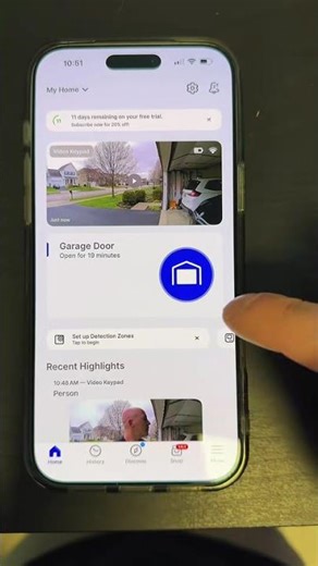 This MyQ smart garage keypad is a much better way to monitor your garage door #myqsmarthome