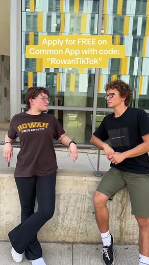 Apply today! 🔗 in bio. #rowanu #rowanuniversity #collegeapplication #commonapp #applyforfree #collegeapp #njcolleges #collegelife