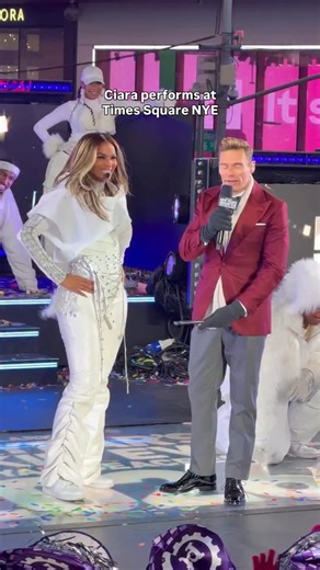 Average Socialite | NYC | Ciara performs at Times Square NYE! @ciara @ryanseacrest @timessquarenyc #nyc #ciara #ryanseacrest #nyc #newyorkcity #newyearseve #nycnews | Instagram