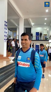 Sri Lanka team lands at RDICS, Dambulla 🇱🇰🏏 Ready to take on Pakistan in the First T20I! Let the battle begin 🔥 #SLvPAK #SriLankaCricket | Sri Lanka Cricket