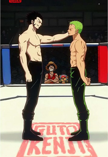 Zoro vs Mihawk: Epic Slap Fight in One Piece Animation