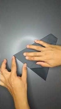 How to make a super fast paper jet