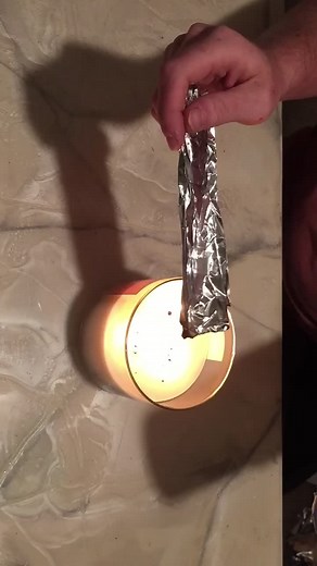 Smoke effect tumbler #becareful #isetthefoilonfireonce #tumbler #staytuned #noglittertumbler