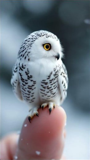 Adorable Snowy Owls: The Cutest Arctic Birds You’ll Ever See! 🦉❄️