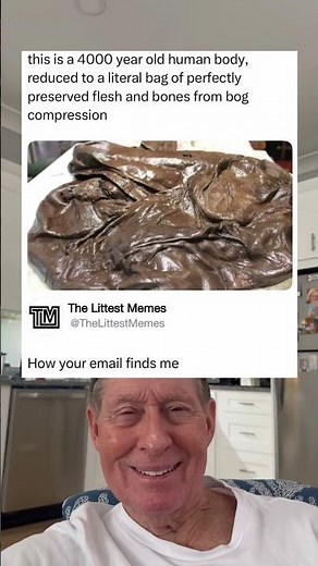 This Is a 4000 Year Old Body Preserved By Bog Compression.