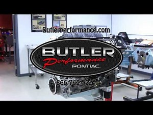 Butler Performance 500 HP Pontiac Engine with EFI & D-port Heads