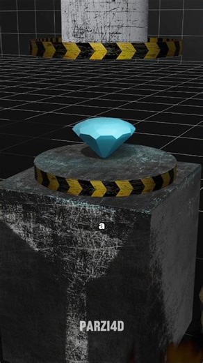 How to turn coal into diamond #shorts