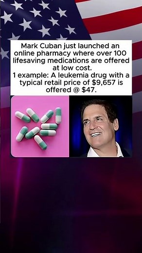 Mark Cuban's Online Pharmacy: Life-Saving Drugs at Unbelievable Prices