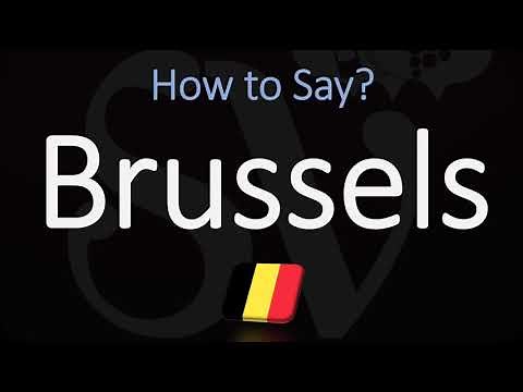 How to Pronounce Brussels? | Belgium's Capital City Pronunciation