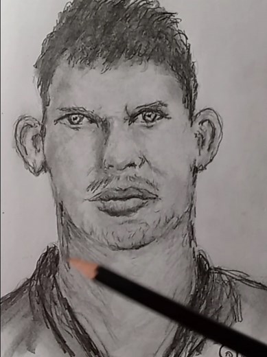 Glad Valakas Pencil Drawing Process and Techniques