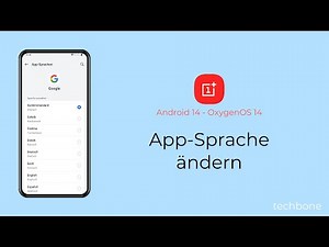 App-Sprache ändern - OnePlus [Android 14 - OxygenOS 14]