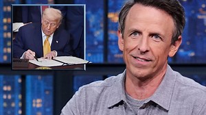 38K views · 1.2K reactions | Seth addresses Trump reviving the Presidential Fitness Test, Biden working with a new ghostwriter on his memoir and more in his monologue for Thursday, July 31, before taking a closer look at a new report revealing that the government released a version of the Epstein jail cell video with a minute missing. | Late Night with Seth Meyers | Facebook