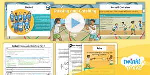 Year 6 Netball Lesson 1 - Passing and Catching Part 1