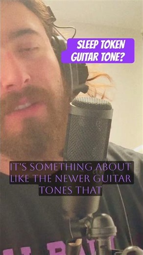 I’m not sure what it is, the new guitar tone that’s coming out in metal recently. The texture is ick