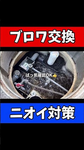 浄化槽のニオイはブロワー停止が原因｜交換とシーディング剤でニオイ解決