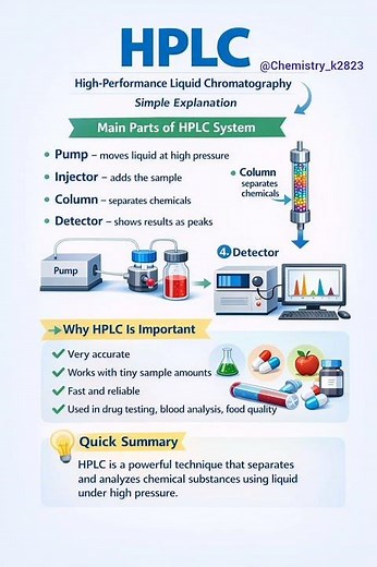 High-Performance Liquid Chromatography (HPLC) – A Powerful Tool in Modern Chemistry #chemistry #neet