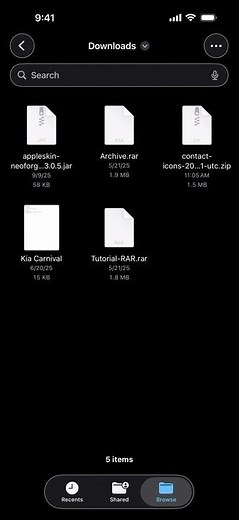 How To Extract and Open ZIP File On iPhone