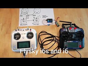 Trainer cable / Buddy Box cable for Flysky i6s and i6