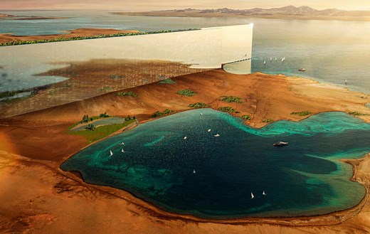 This is what Saudi Arabia's 100-mile long emission-free smart city could look like
