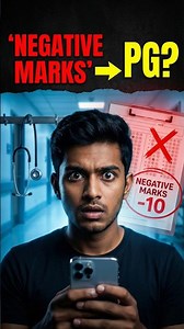 Negative marks ? so what you can still do PG ! #neetpg #pg #mbbs #medical #doctor