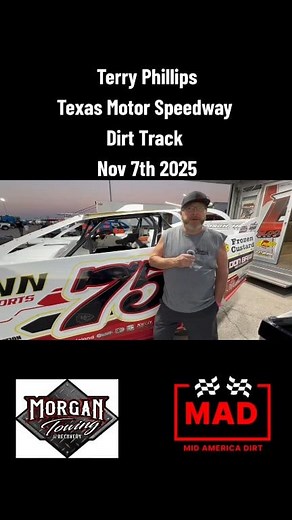 Terry Phillips interview at Texas Motor Speedway Dirt Track with Revival Super Dirt Series late models! Go check out MIDAMERICADIRT on YouTube, Spotify, Apple Podcasts, and iHeart! Subscribe, follow, and share! #fyp #midamericadirt #podcast #dirttrackracing #racing #trendingnow | Mid America Dirt
