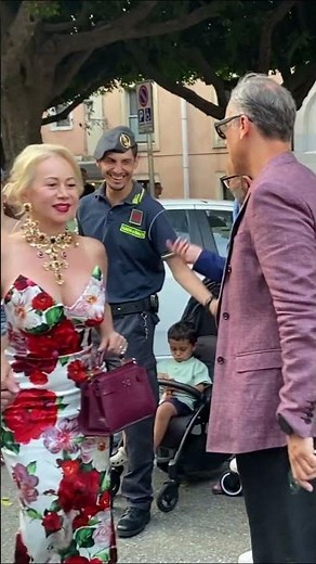 Most elegant guests at Dolce & Gabbana Taormina Alta Sartoria fashion Show