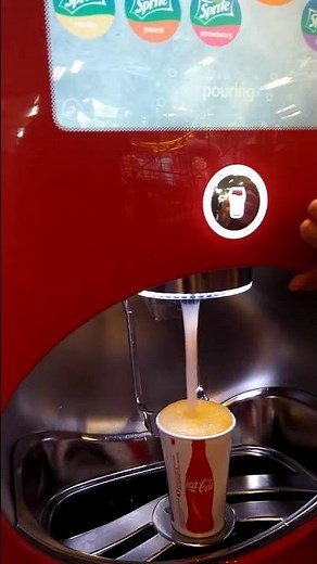 Coca Cola Freestyle machine at Galaxyland West Edmonton Mall
