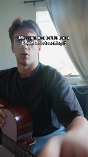 Beginner Guitar Tutorial: Message in a Bottle
